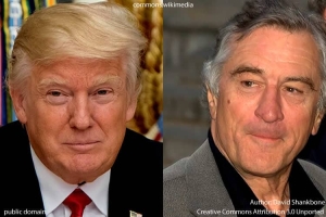 A mentally ill person is in the US president's chair