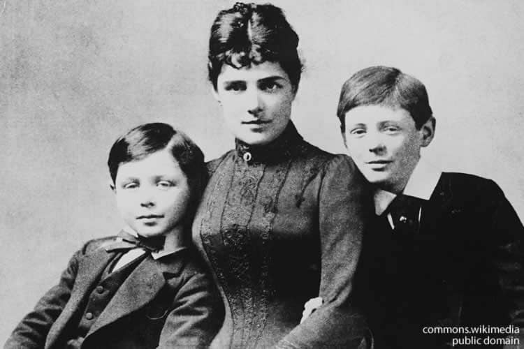 File:Jennie Churchill with her sons.jpg